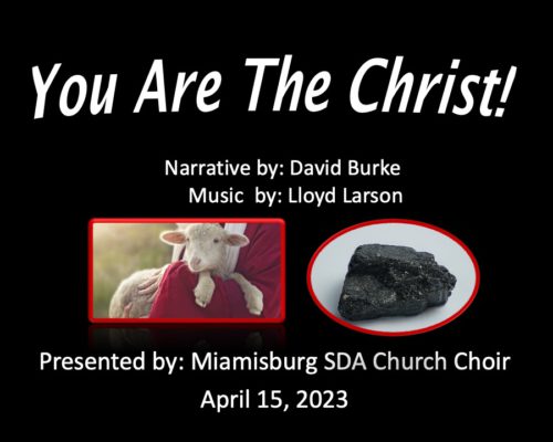 You Are The Christ!
